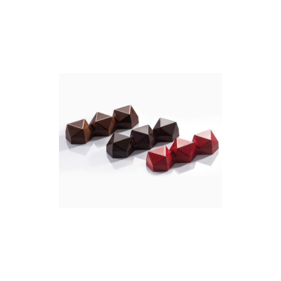 Modern Bon Snack Bar Chocolate Mold - 86.6x31.6x18mm - 34.5gr - 8pcs